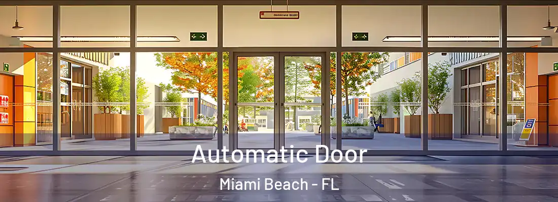 Automatic Door Miami Beach - FL