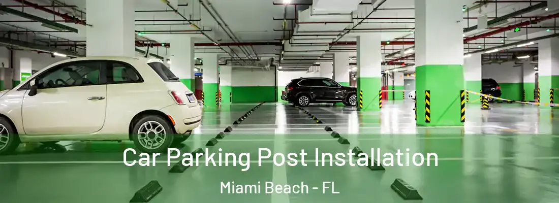 Car Parking Post Installation Miami Beach - FL