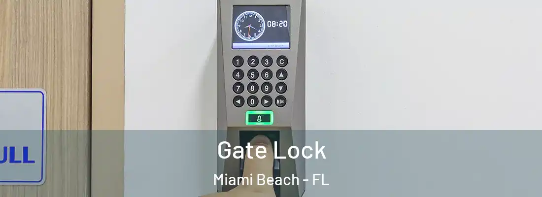 Gate Lock Miami Beach - FL