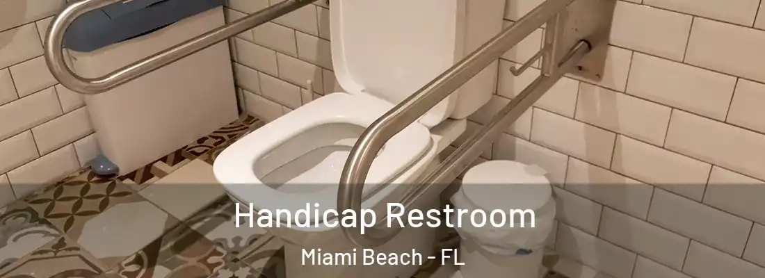 Handicap Restroom Miami Beach - FL