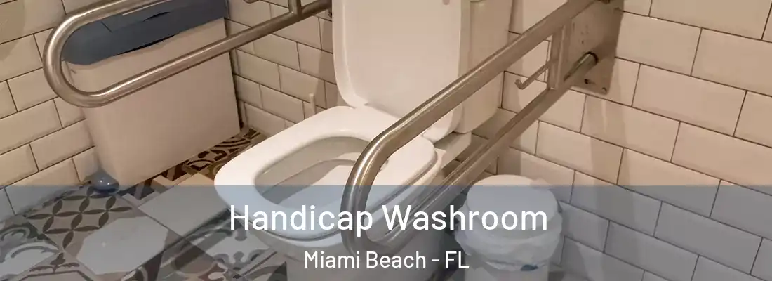 Handicap Washroom Miami Beach - FL