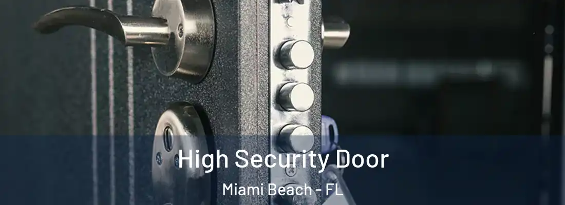  High Security Door Miami Beach - FL