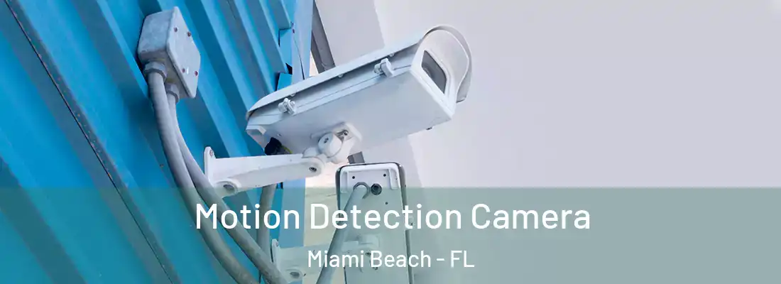 Motion Detection Camera Miami Beach - FL