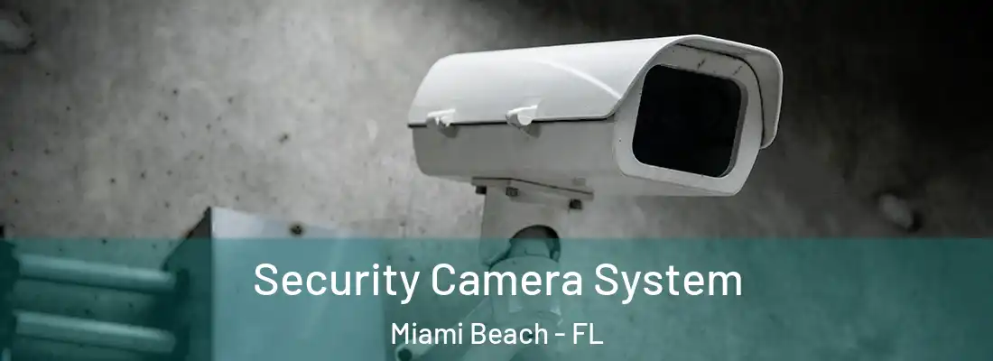 Security Camera System Miami Beach - FL